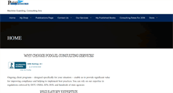 Desktop Screenshot of podojilconsulting.com